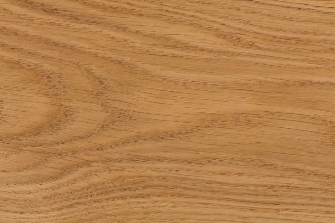 Close-up of light oak wood grain