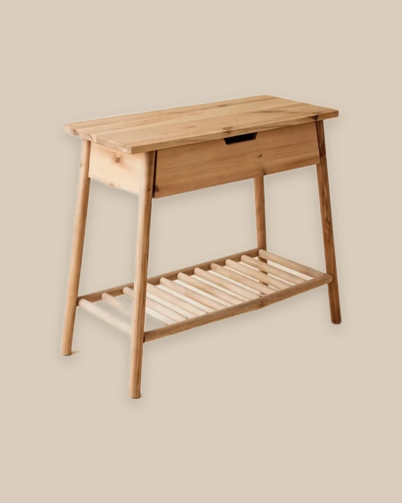 Walnut Entry Bench