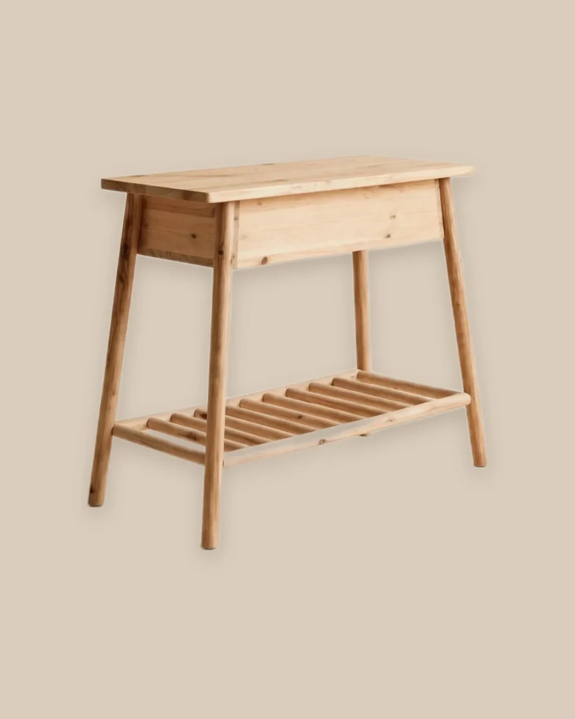 Walnut Entry Bench