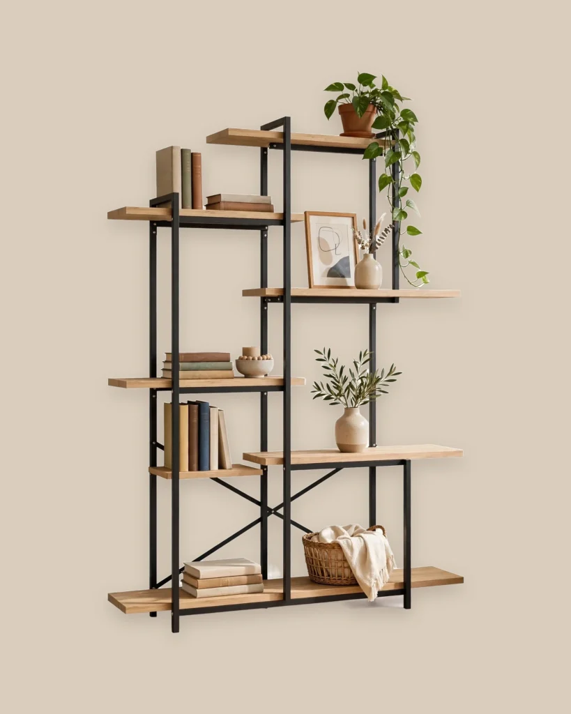 Stagger Display Rack